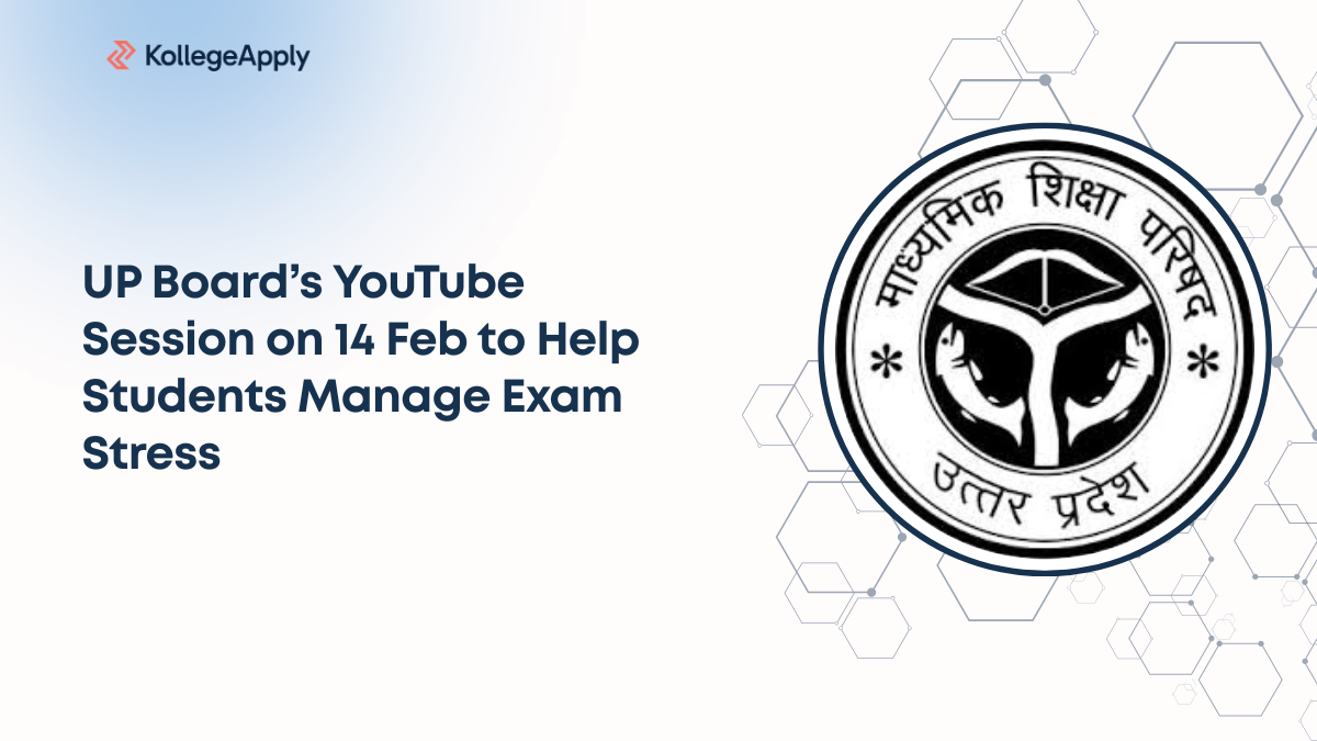 UP Board’s YouTube Session on 14 Feb to Help Students Manage Exam Stress