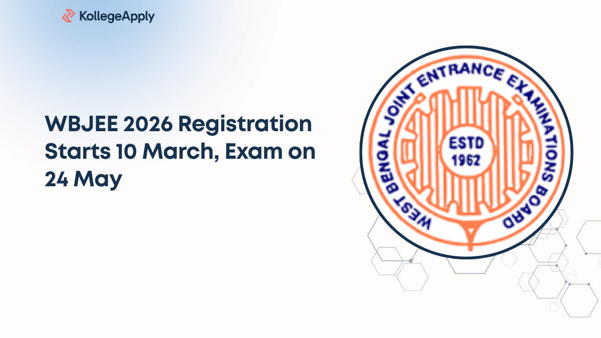 WBJEE 2026 Registration Starts 10 March, Exam on 24 May