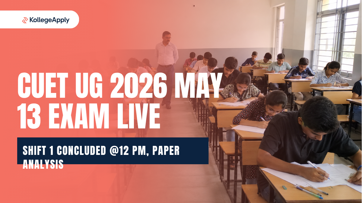 CUET UG 2026 May 13 Shift 1 Analysis OUT, Memory Questions, Difficulty ...