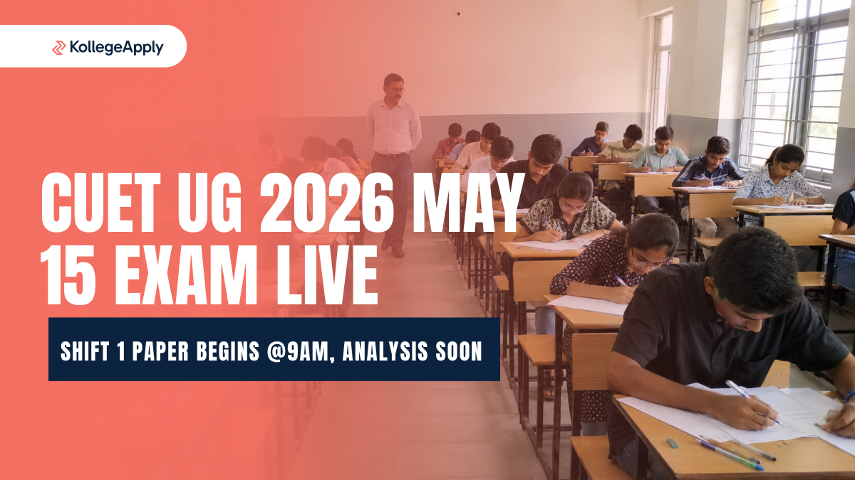 CUET UG 2026 May 15 Shift 1 Exam Concludes: Physics & Chemistry Analysis