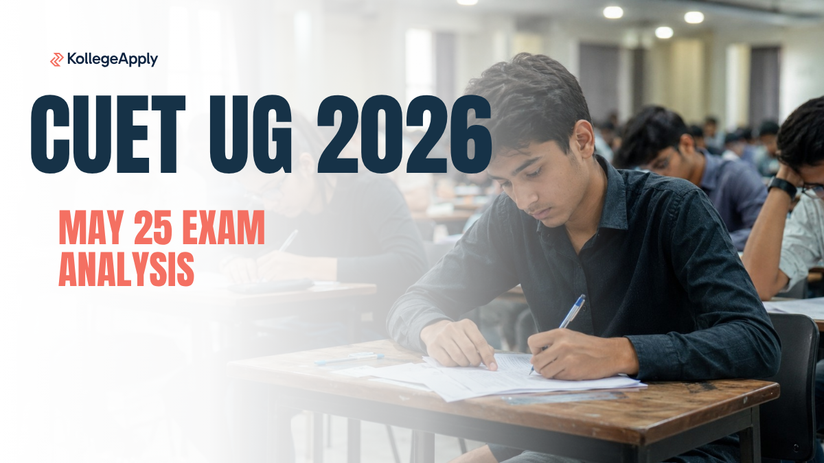 CUET UG 2026 May 25 Exam Analysis LIVE: Shift 1 & 2 Difficulty, Topics