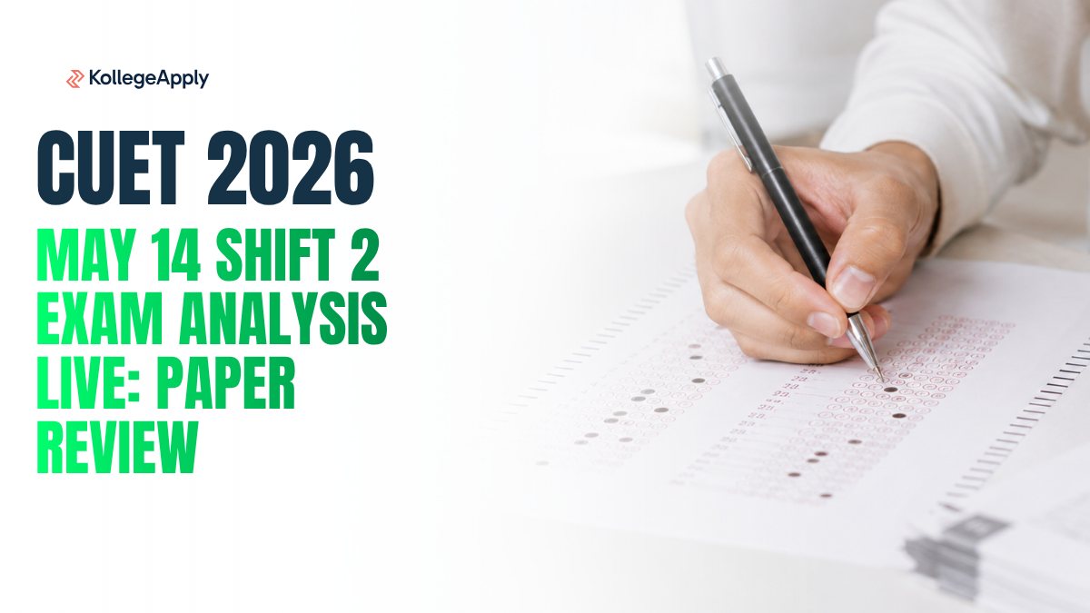CUET UG 2026 May 14 Shift 2 Exam Analysis LIVE: Paper Review