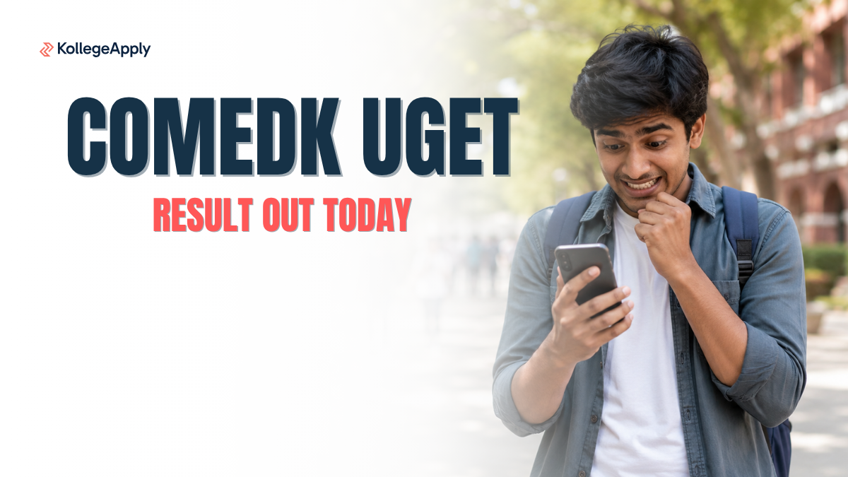 COMEDK UGET 2026 Result OUT Today, Check Rank Card