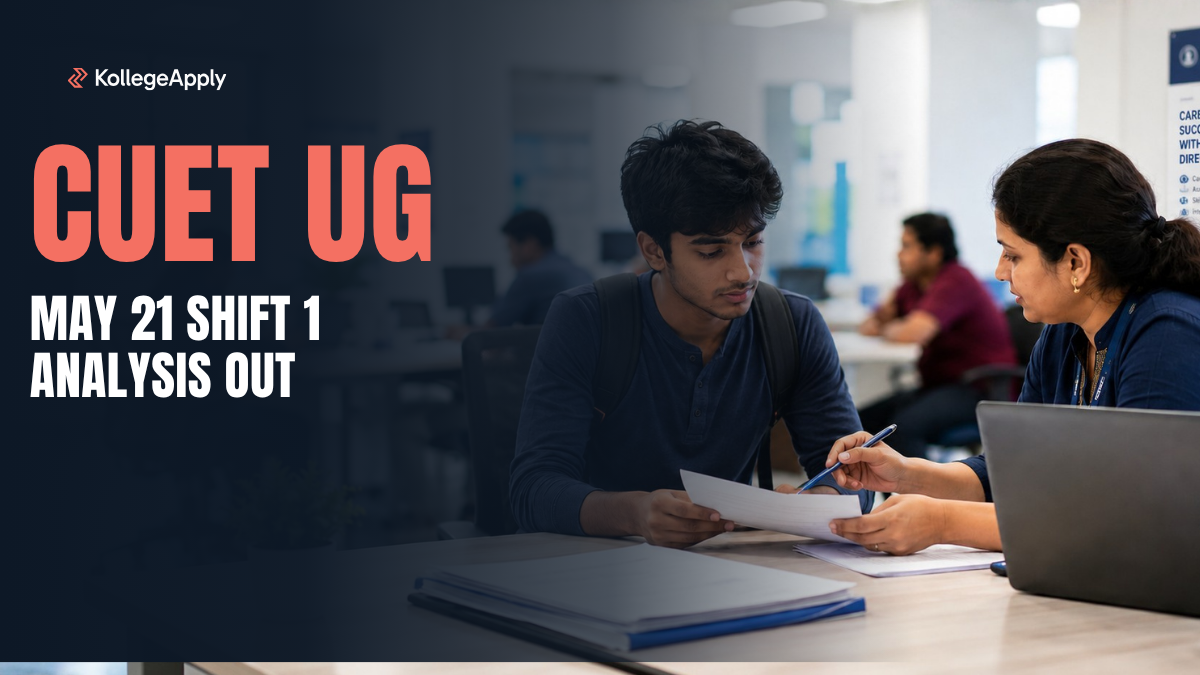 CUET UG 2026 LIVE : May 21 Shift 2 Analysis Out, Memory-Based Questions