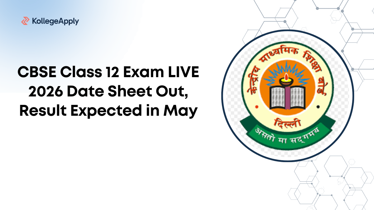 CBSE Class 12 Exam LIVE 2026 Date Sheet Out, Result Expected in May