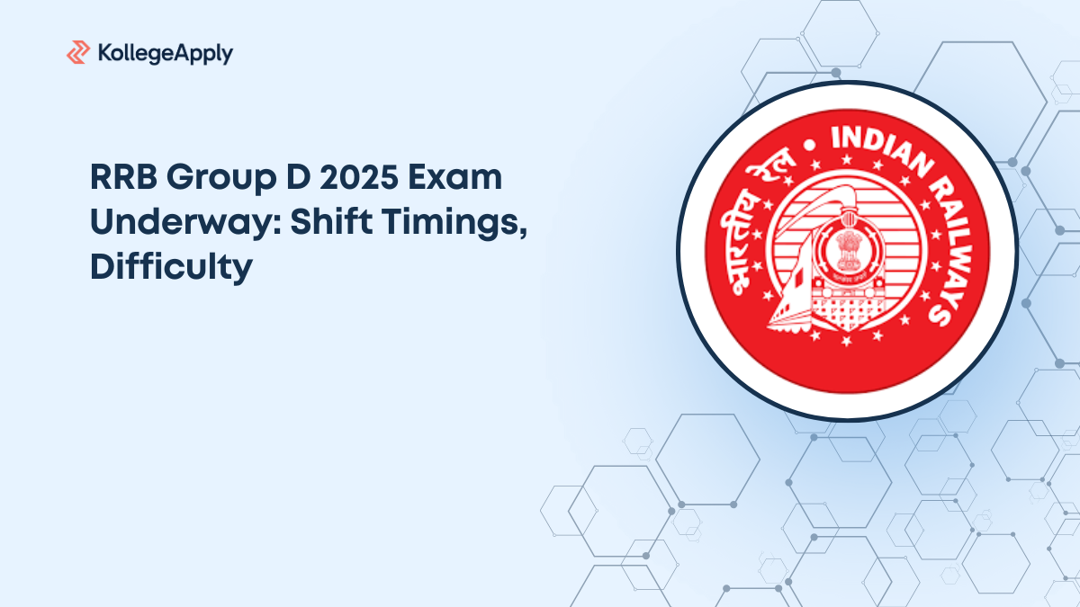 RRB Group D 2025 Exam Underway: Shift Timings, Difficulty   