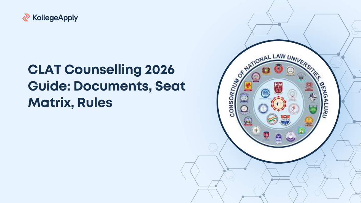 CLAT Counselling 2026 Guide: Documents, Seat Matrix and Rules

