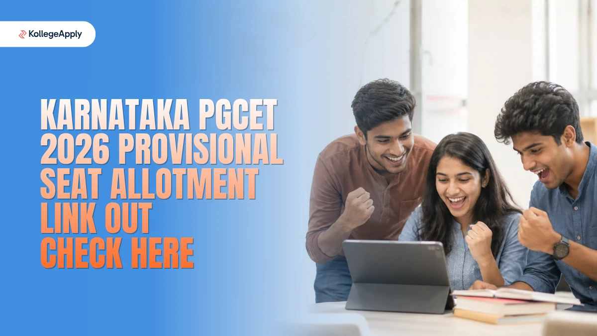 Karnataka PGCET 2026: Provisional Seat Allotment Link Out   
