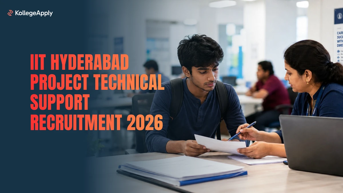 IIT Hyderabad Project Technical Support Recruitment 2026     