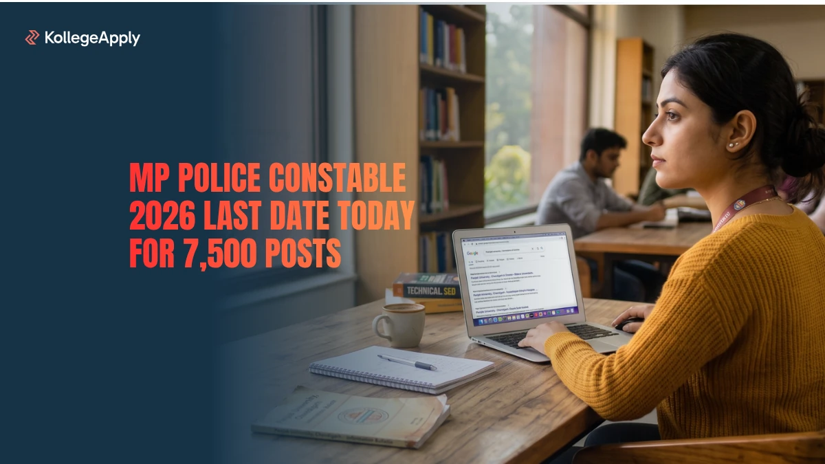 MP Police Constable 2026 Last Date Today for 7,500 Posts       