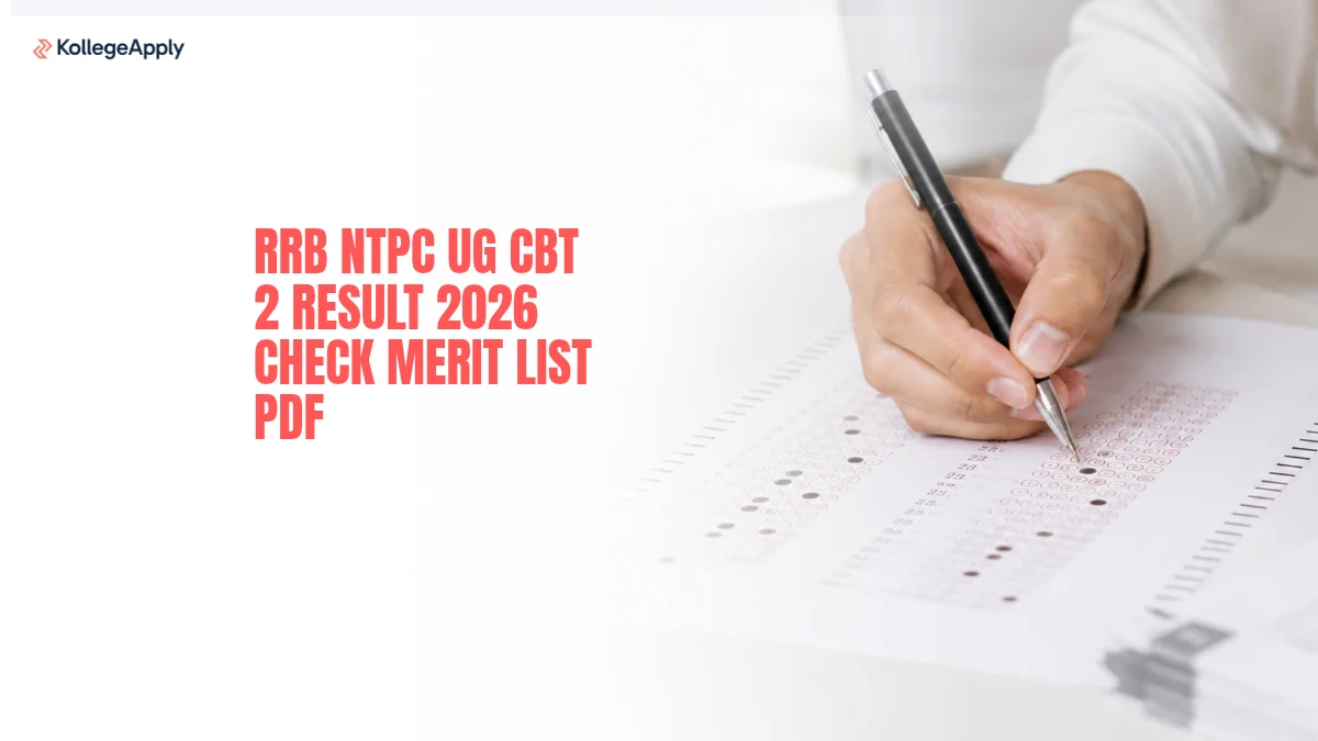 RRB NTPC UG CBT 2 Result 2026 (Out): Check Merit List PDF       
